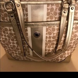 Coach Tan shoulder purse